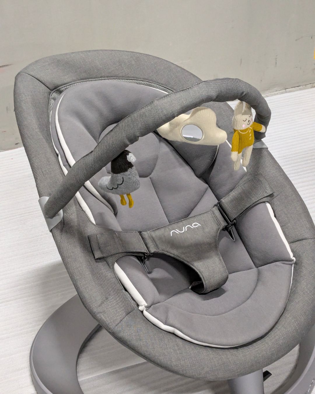 Bランク nuna リーフグロウ バウンサー グラナイト LEAF grow with toybar