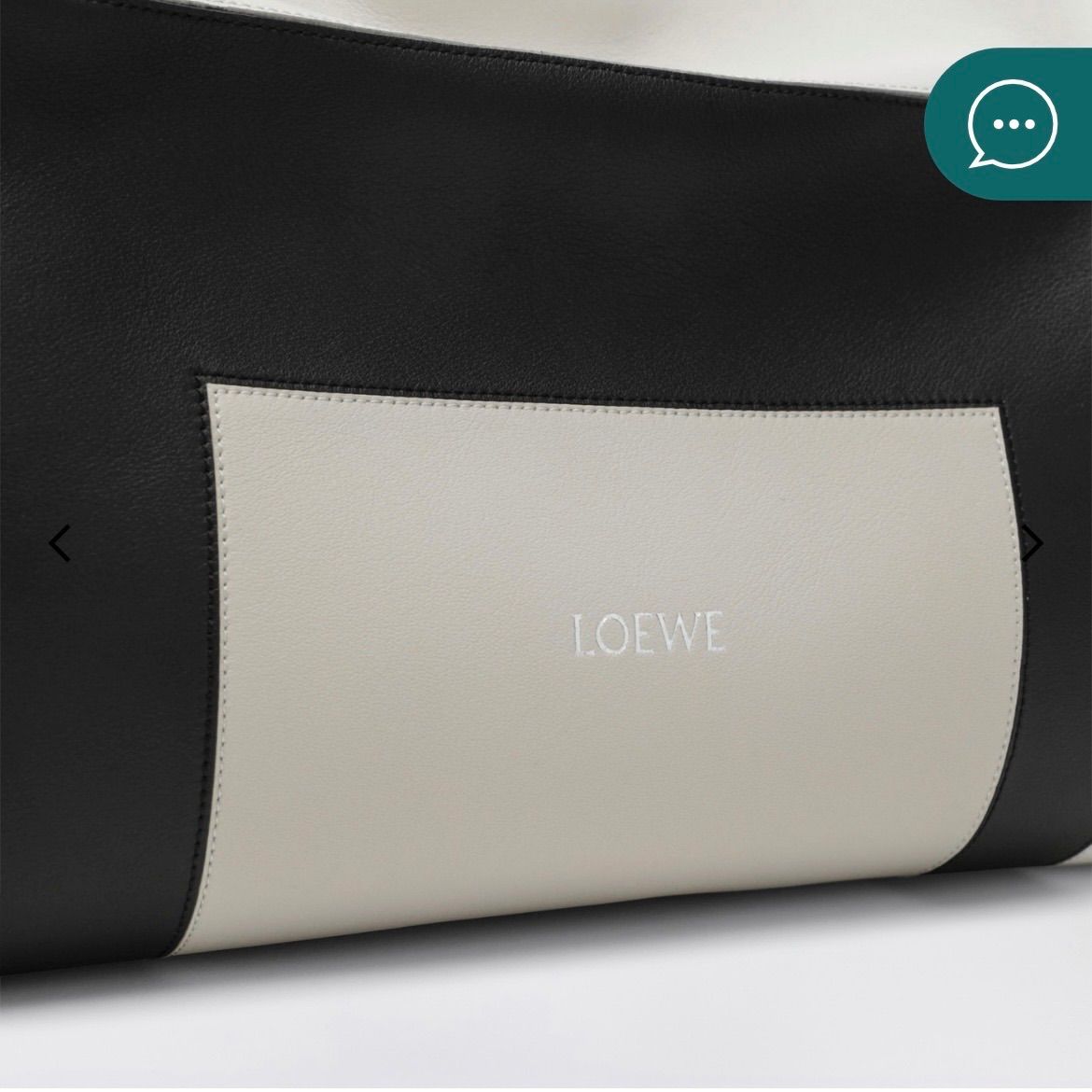 LOEWE ロエベ ミディアムフラメンコクラッチバッグ グレー ライトゴースト