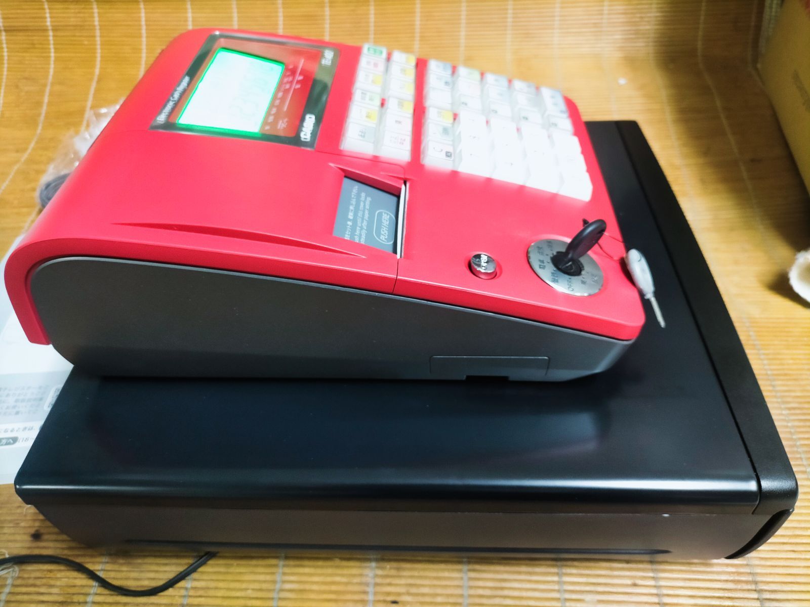 カシオレジスター TE-400 フル設定無料 PC連携売上管理 901779 - メルカリ