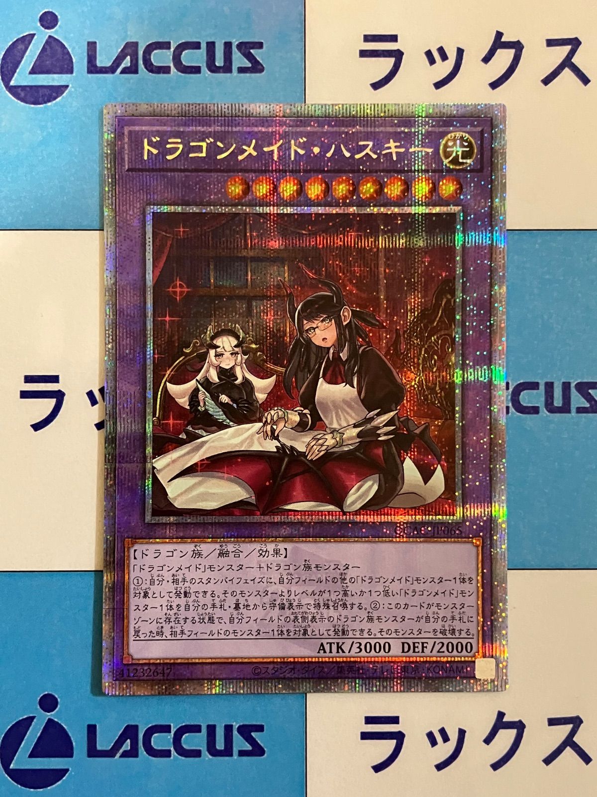 遊戯王 ドラゴンメイド・ハスキー 絵違い 25thシークレット - メルカリ