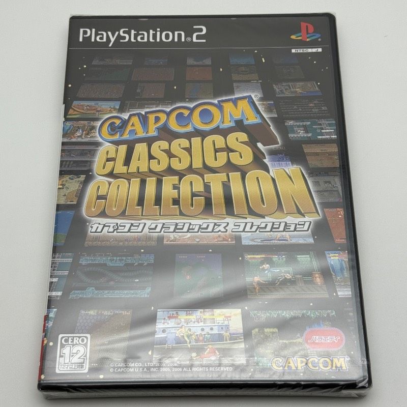 PS 2 カプコン クラシックス CAPCOM CLASSICS COLLECTION アーケードゲーム ストリートファイター ファイナルファイト レトロ