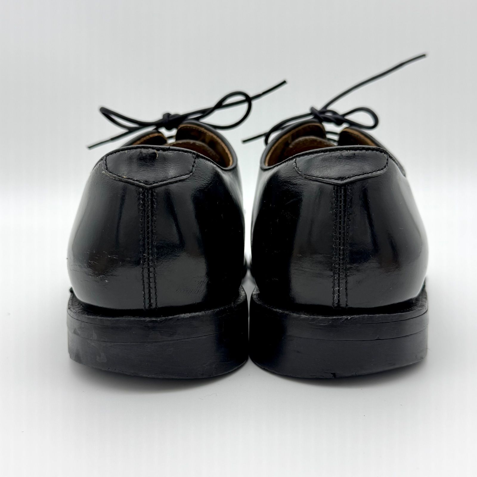 REGAL リーガル 2504 革靴 プレーントゥ 25.5cm 25.5EE 黒 ブラック 外