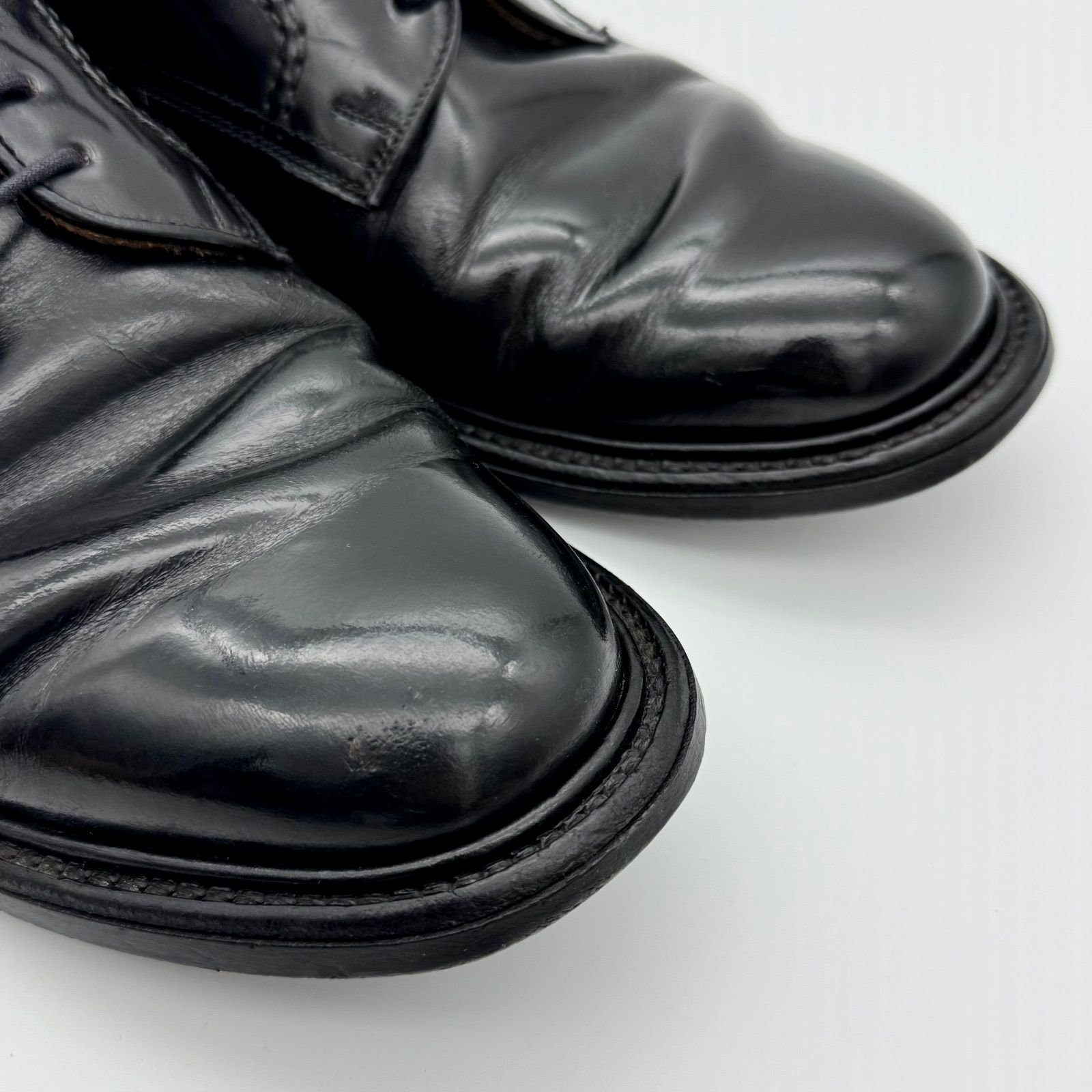 REGAL リーガル 2504 革靴 プレーントゥ 25.5cm 25.5EE 黒 ブラック 外