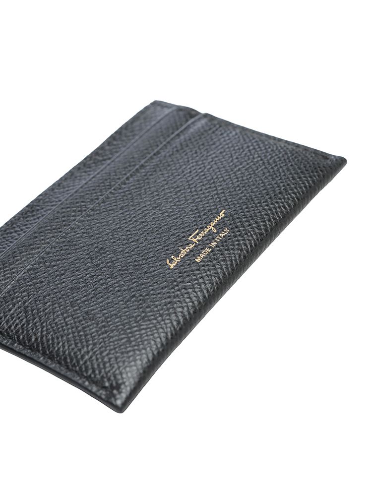 Salvatore Ferragamo サルヴァトーレフェラガモ ガンチーニ 型押しレザー カードケース プチプラ その他 