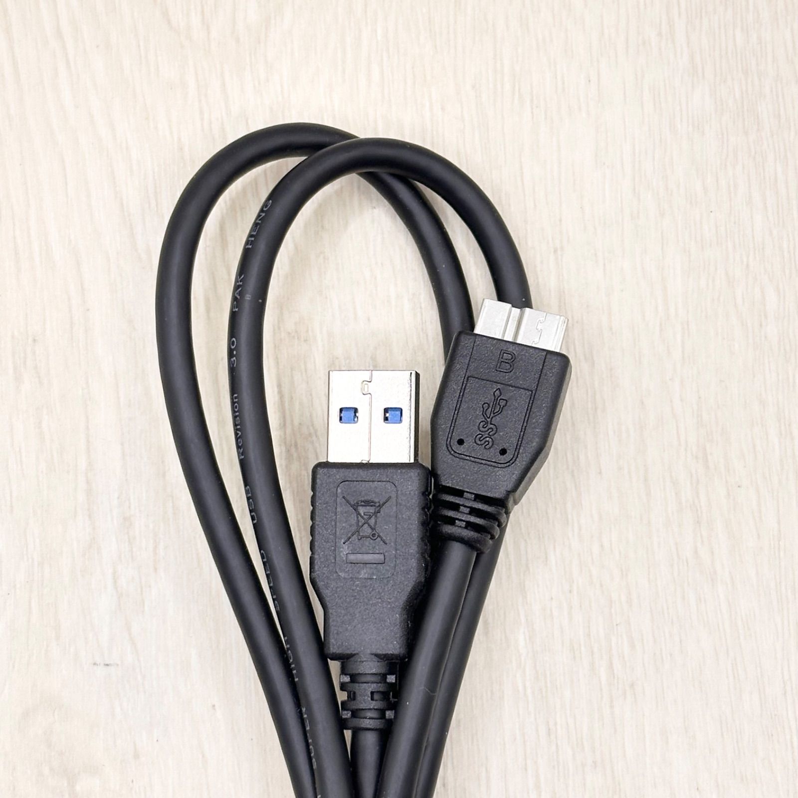 USB cable, HDPC-UT1.0BR, etc. I-O DATA HDD SSD external hard disk portable TV recording Blu-ray recorder computer compatible USB 3.0 USB power supply compatible cable 01127-2059N