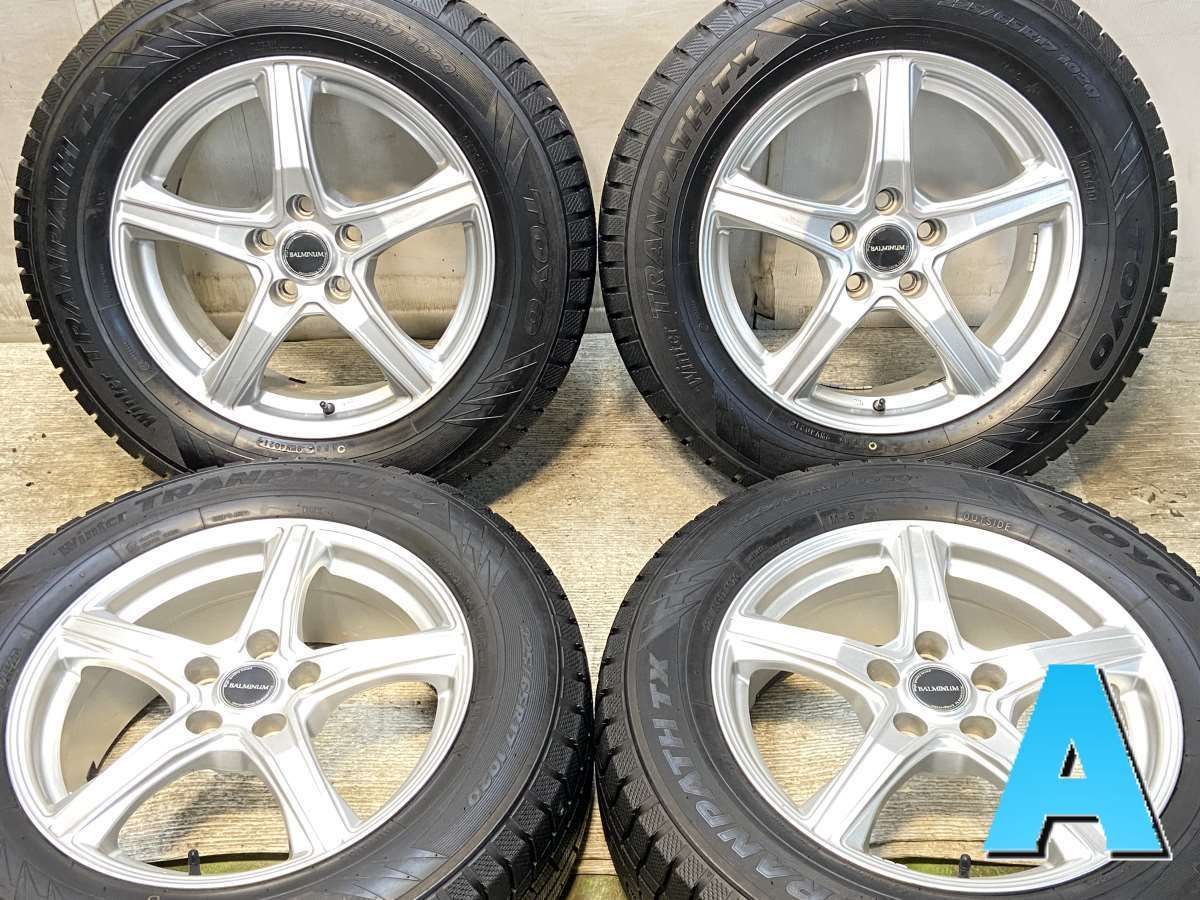 225 65 R 17 トーヨータイヤ ウィンタートランパス TX x 7 0 40 114 3 5穴 タイヤ スタッドレスタイヤ ホイールセット 4本セット w