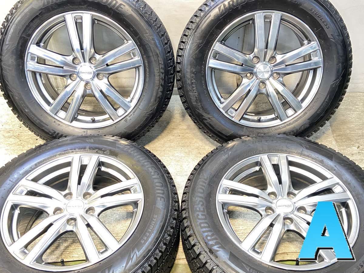 225/65R17 ブリヂストン ブリザック DM-V3 ROZEST 17x7.0 55 114.3-5穴