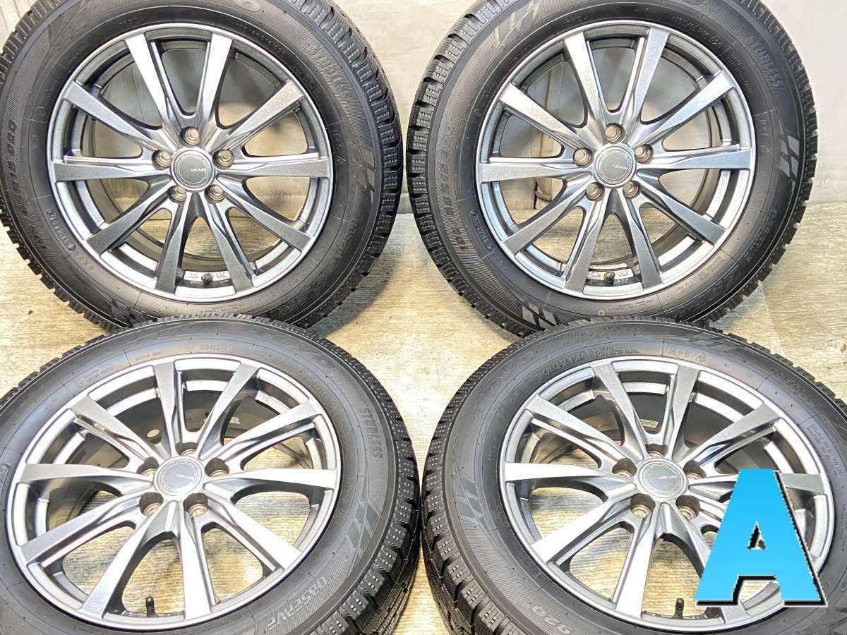 195 65 R 16 トーヨータイヤ オブザーブ ガリット GIZ GRASS x 6 5 48 100 5穴 タイヤ スタッドレスタイヤ ホイールセット 4本セット w