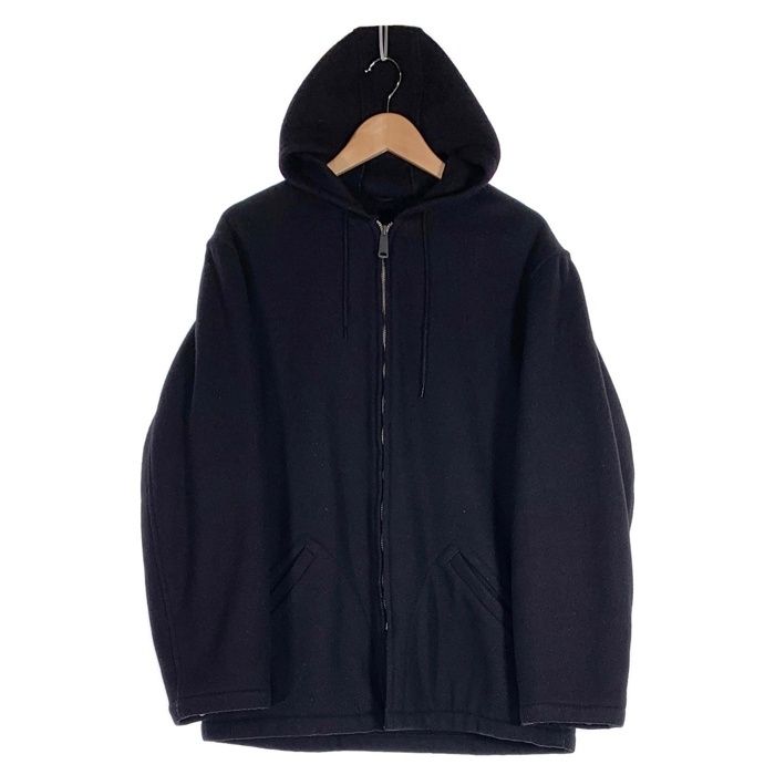 60's Oakbrook Sportswear オークブルックスポーツウェア ウール ジップアップジャケット ブラック TALON ヒゲロング Size L 相当 60's Oakbrook Sportswear オークブルックスポーツウェア ウール