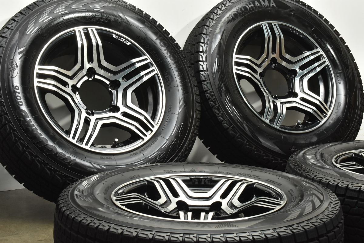 バリ溝 GRAVAS Jr 15 in 5 J PCD 139 7 ヨコハマ アイスガードG 075 195 80 R ジムニーシエラ ノマド JB 74 43 33 マイスター