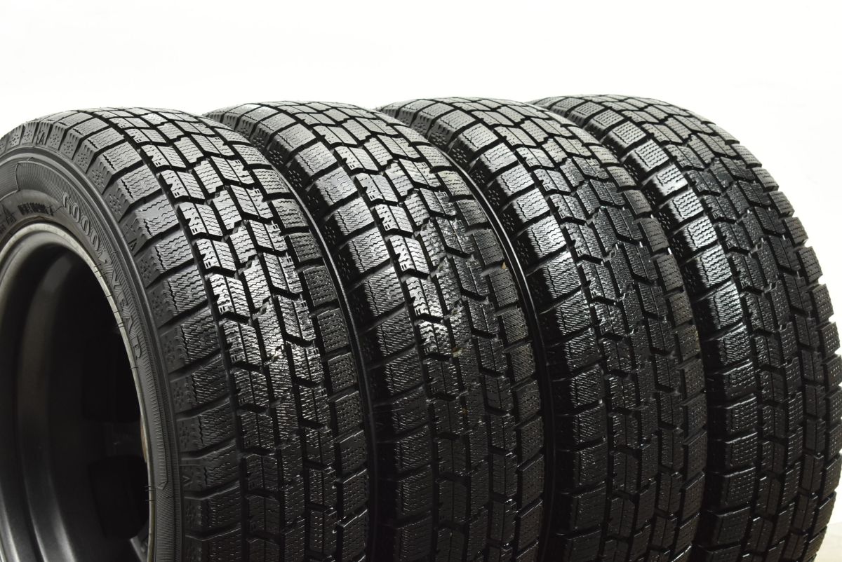  24年バリ溝 Verthandi 13 in 4 0 B 45 PCD 100 グッドイヤー アイスナビ7 155 65 R アルト ラパン ワゴンR ムーブ ゼスト プレオ 可 13インチ タイヤ ホイールセット