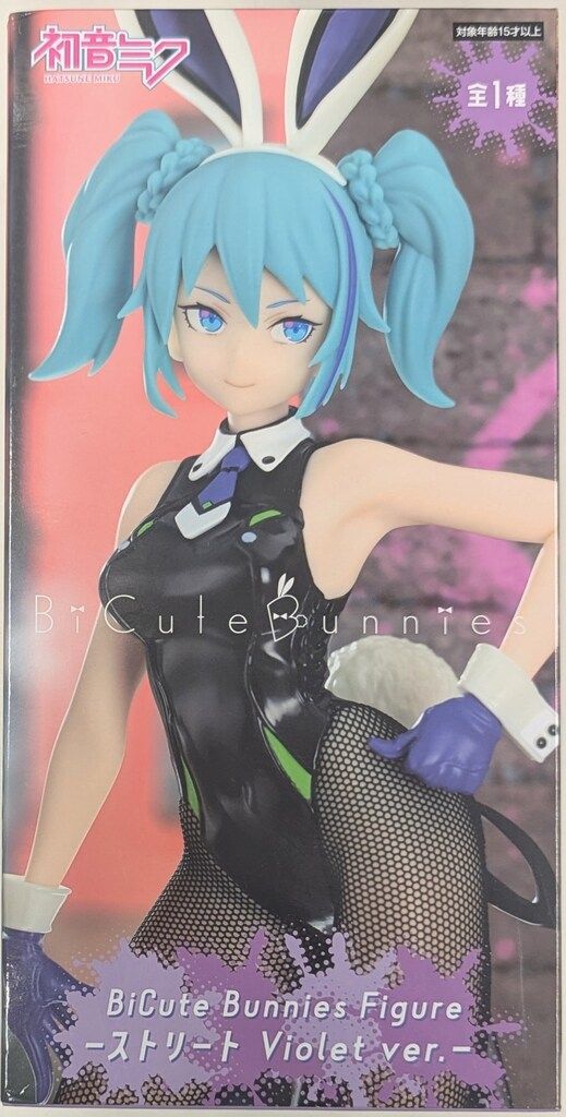 フリュー BiCute Bunnies Figure VOCALOID 初音ミク ストリート Violet