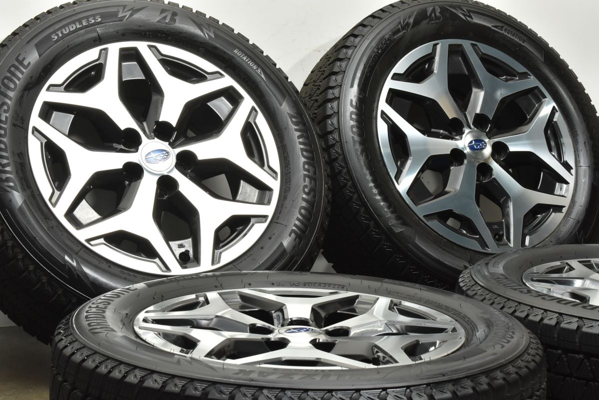 バリ溝 DM V 3付 スバル SK フォレスター 17 in 7 J 48 114 3 製 ブリヂストン ブリザック 225 60 R クロストレック