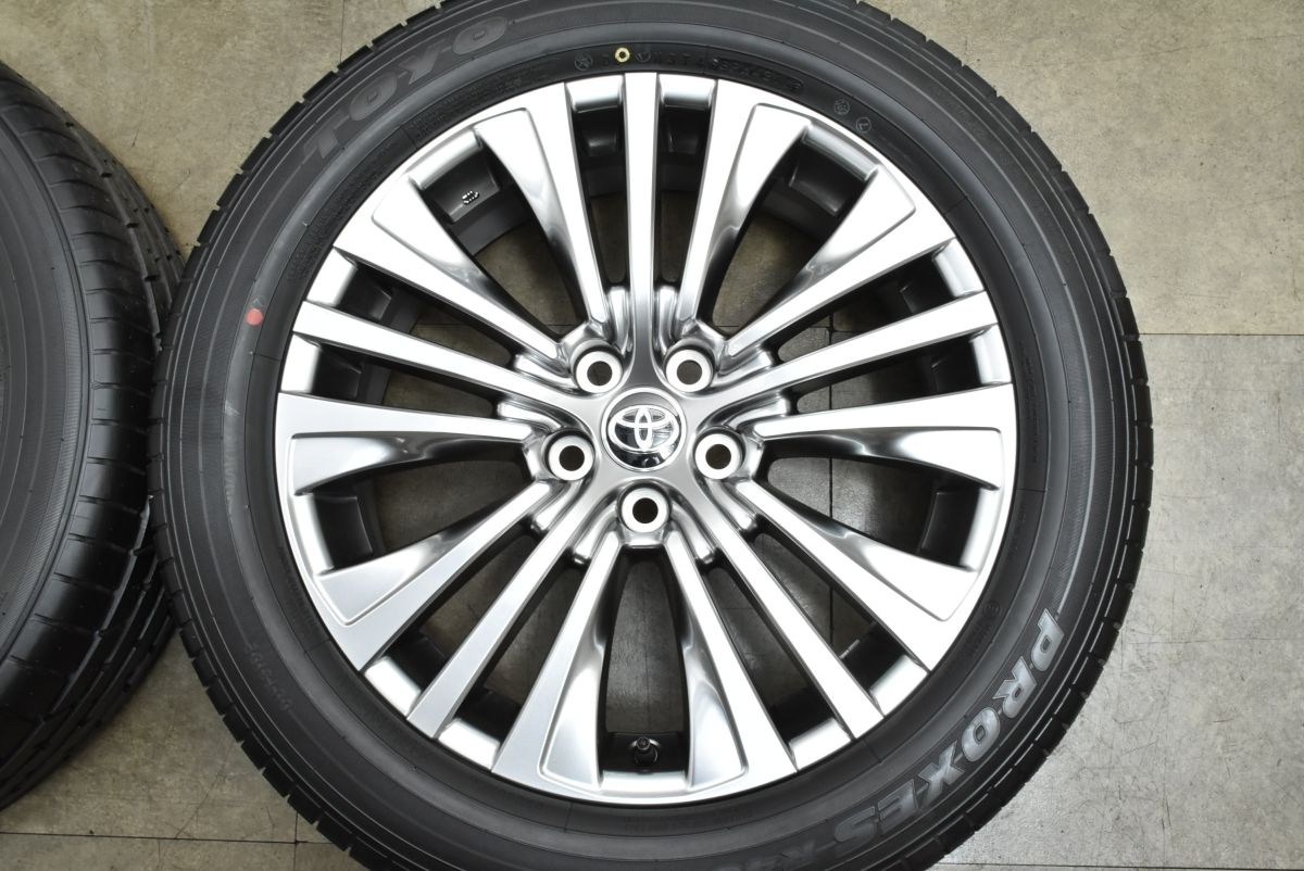 Ｊ*様 225/55R19 新車外し　4本セット25年製　ハリアーTOYO PR J*様 225/55R19 新車外し 4本セット25年製 ハリアーTOYO PR 2025年