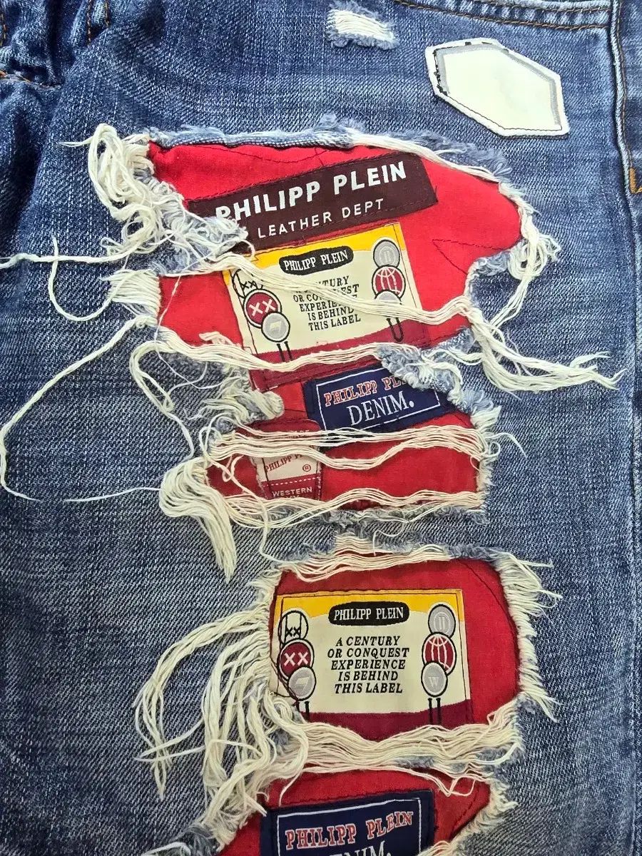 メンズ PLEINデニム メンズSサイズ ダメージ加工 古着 ヴィンテージ
