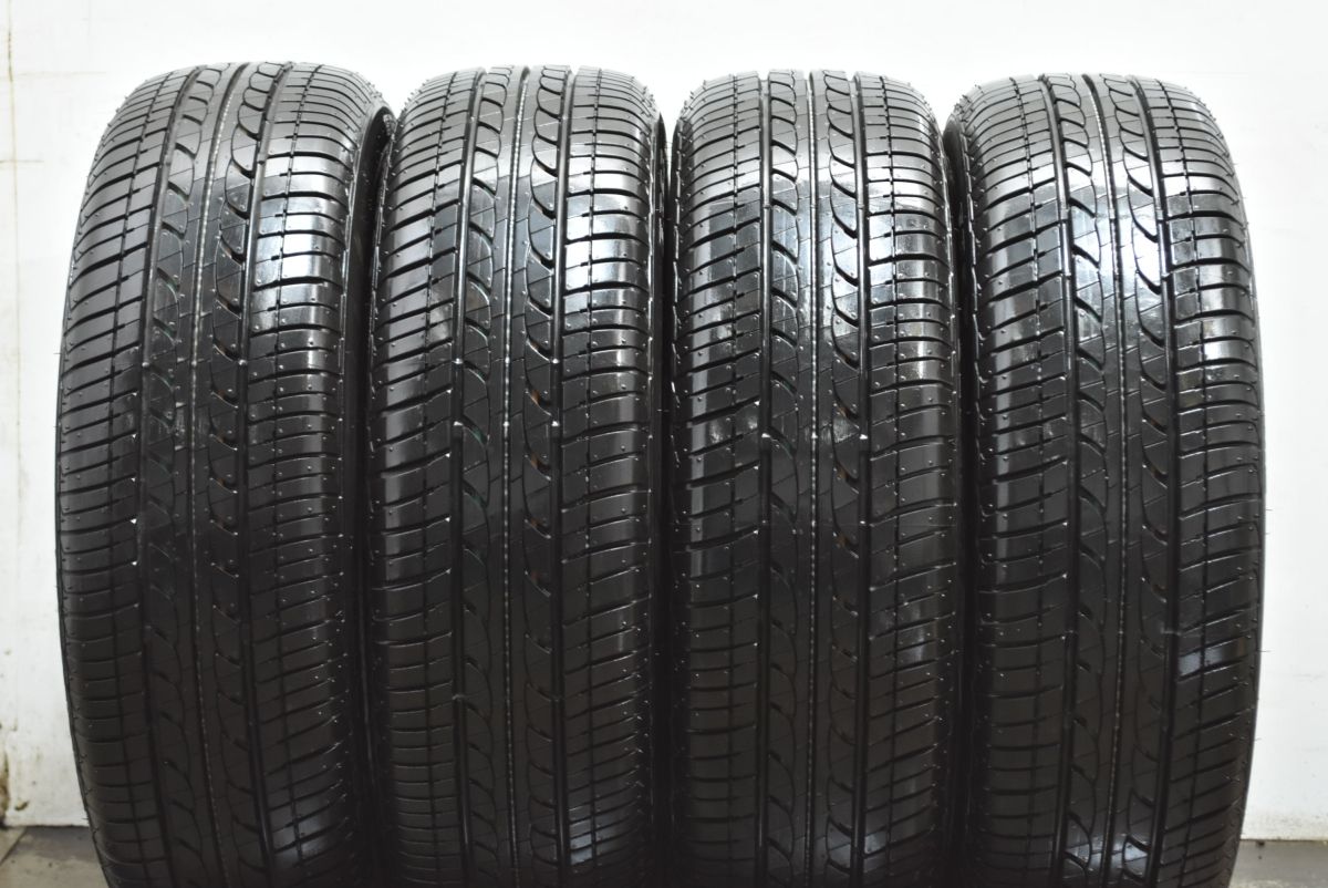 製 新車外し ブリヂストン エコピア EP 25 185 60 R 16 4本セット 超バリ溝 アクア ヤリス フィット フリード MAZDA 2 デミオ バリ溝