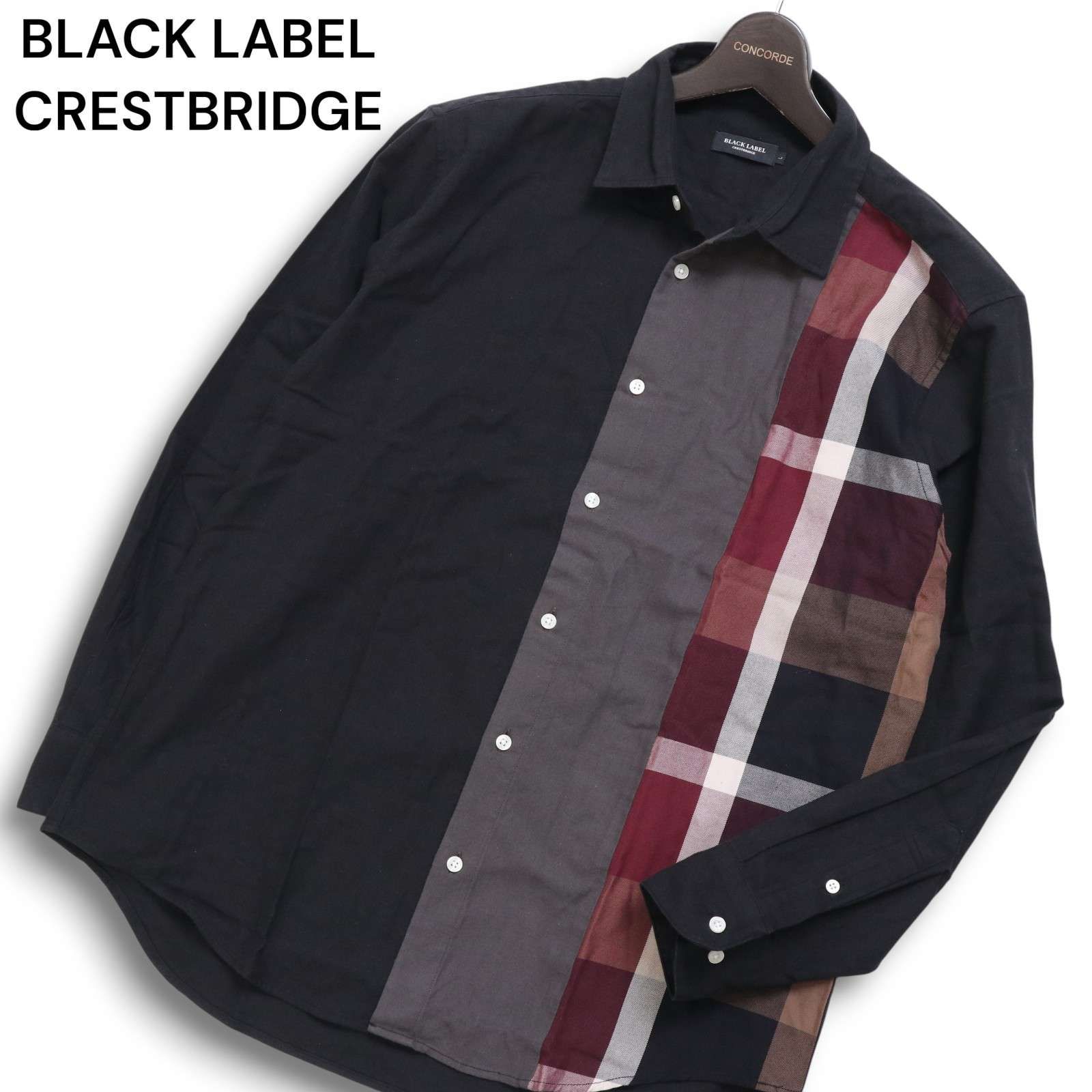 美品】BLACK LABEL CRESTBRIDGE ブラックレーベル クレストブリッジ