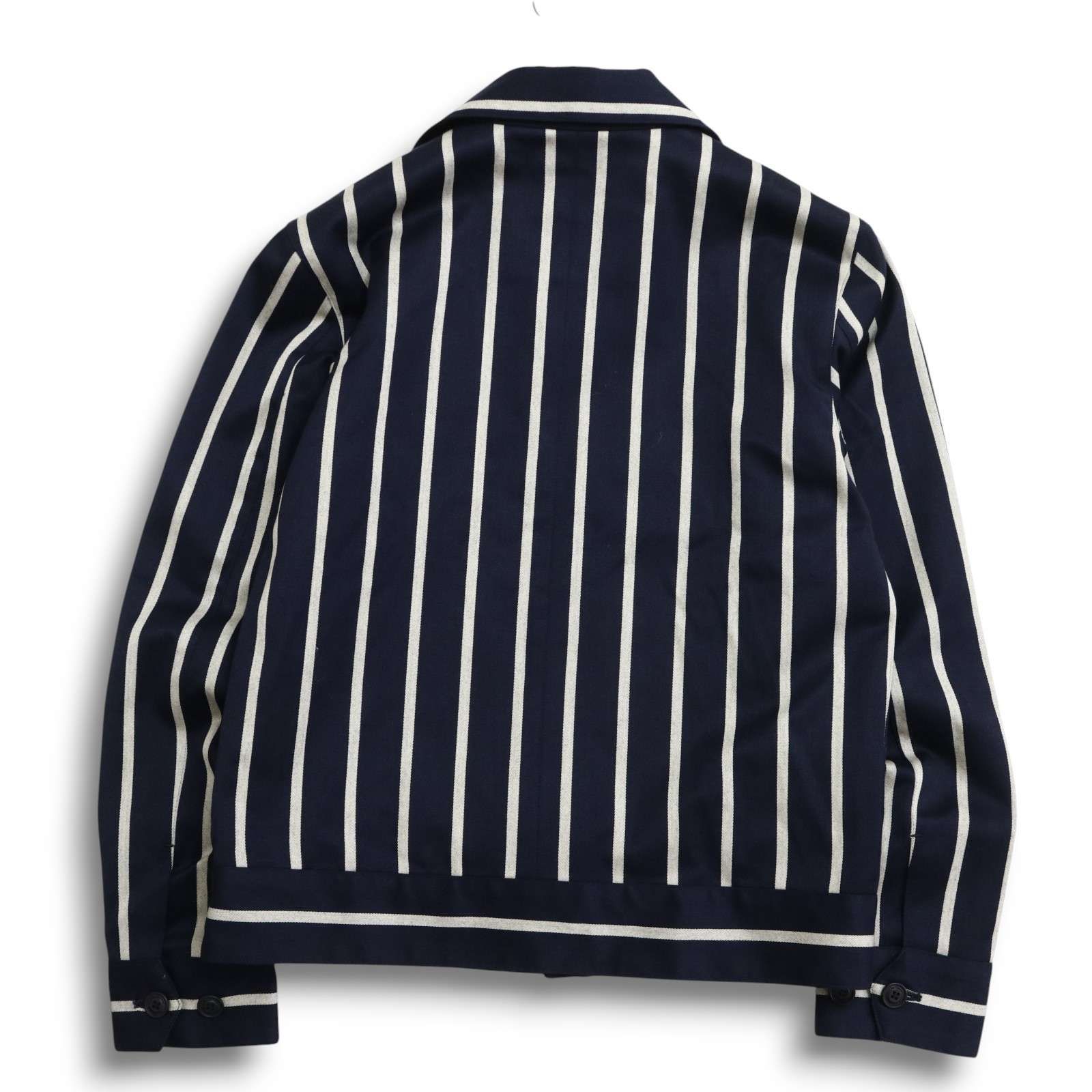 Ben Sherman ベンシャーマン 秋冬 ウール☆ ストライプ モッズ ジップ