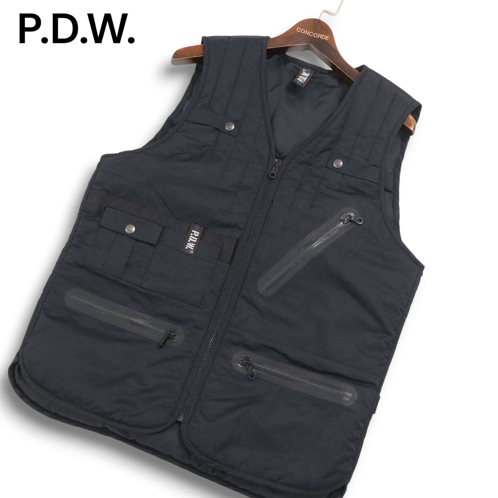 P.D.W. AVIREX アヴィレックス 秋冬 止水ジップ☆ 中綿 ファンク