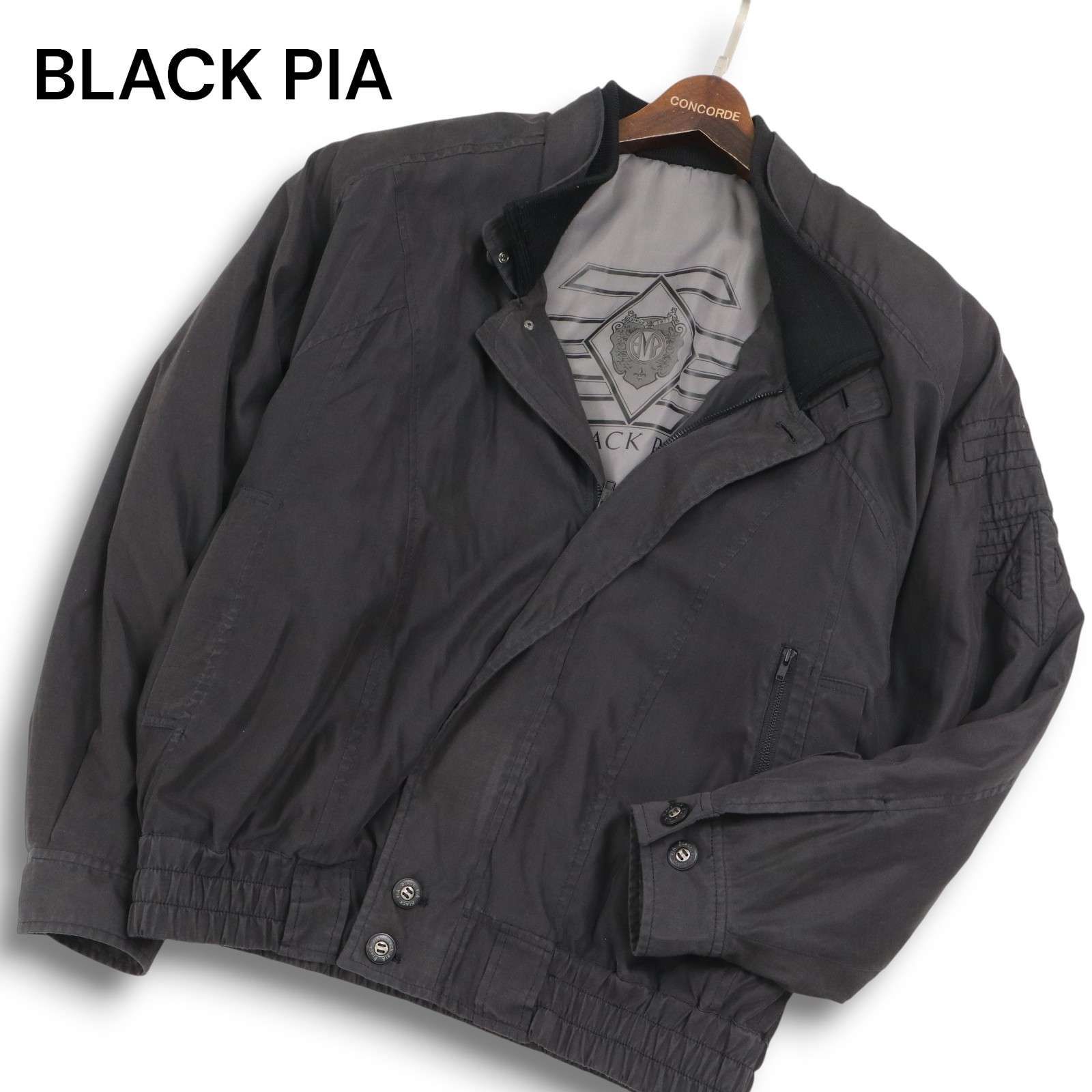BLACK PIA ブラックピア ピアスポーツ 秋冬☆ ポリ＆ナイロン ブルゾン 