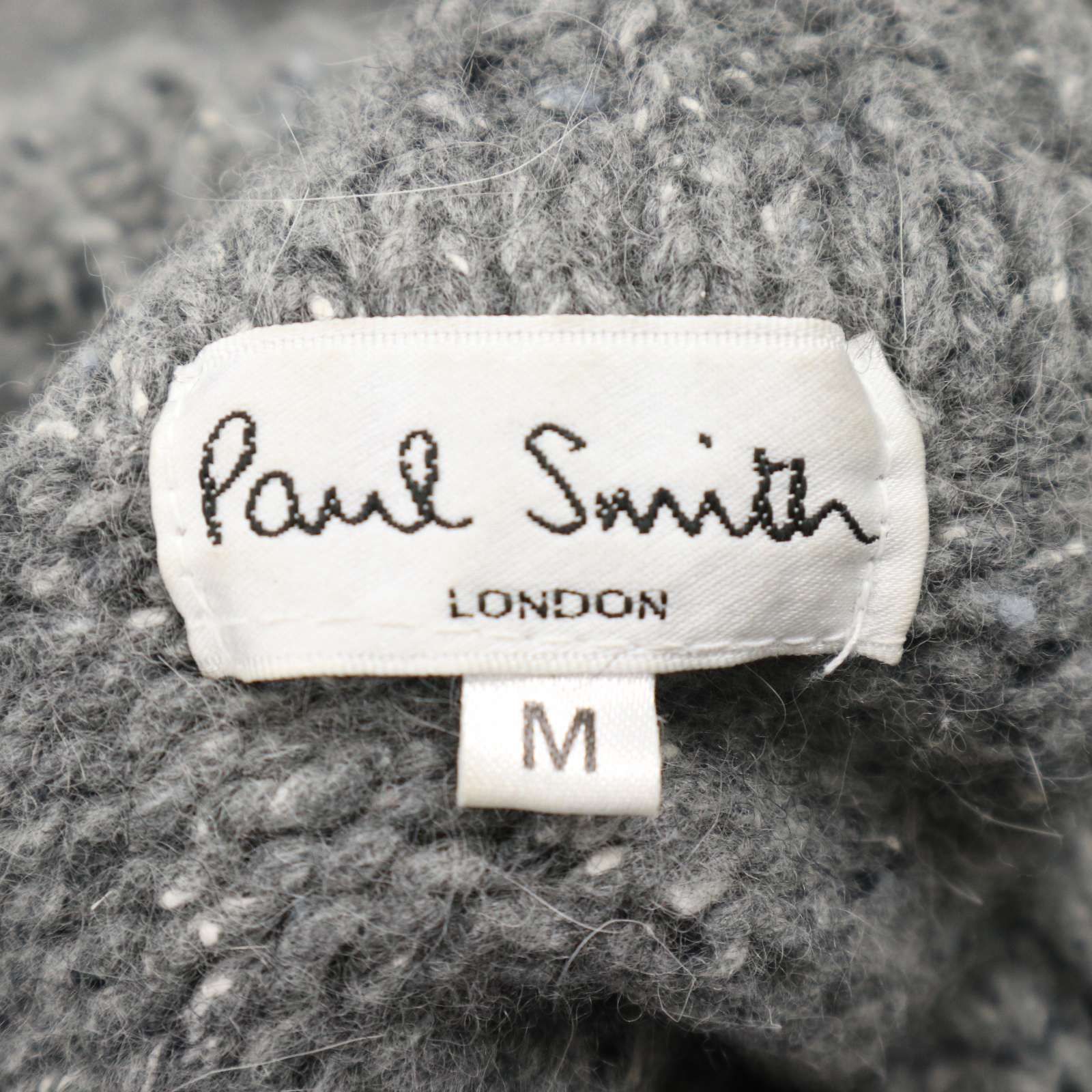 Paul Smith LONDON ポールスミス ロンドン シルク アンゴラ混 ウール 