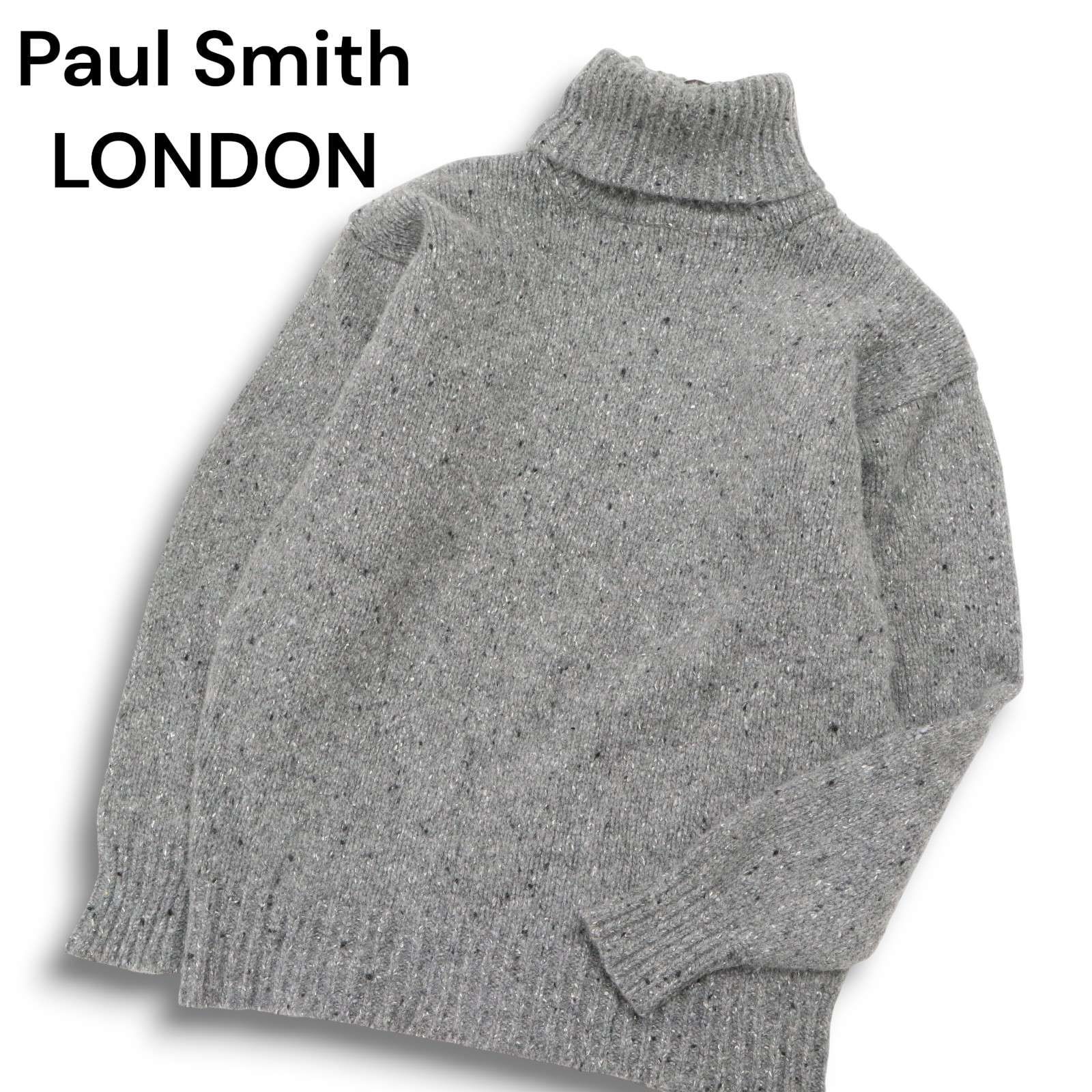 Paul Smith LONDON ポールスミス ロンドン シルク アンゴラ混 ウール