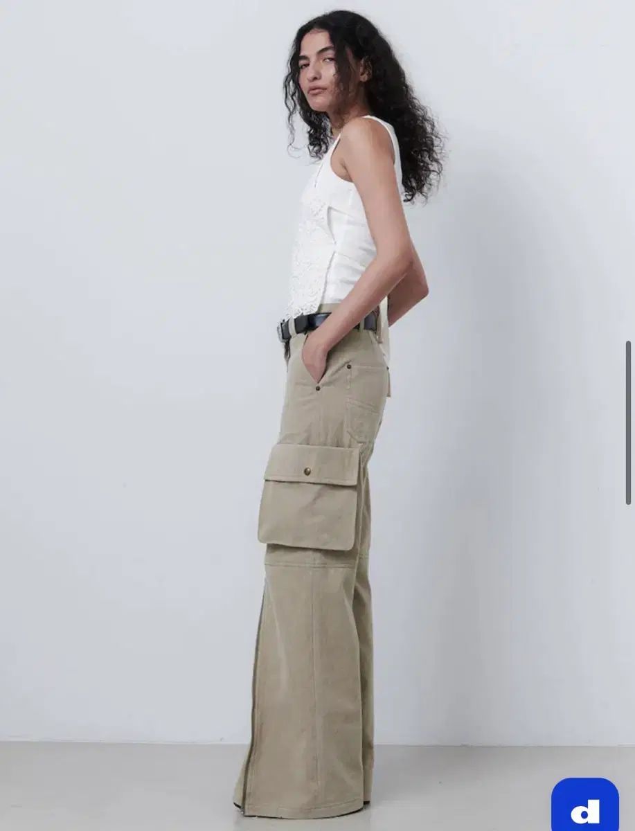 カーゴジップパンツ Grain