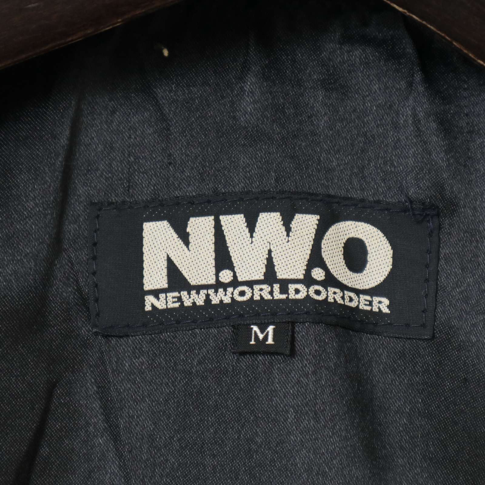 90s☆初期】N.W.O NEW WORLD ORDER ニューワールドオーダー 秋冬 