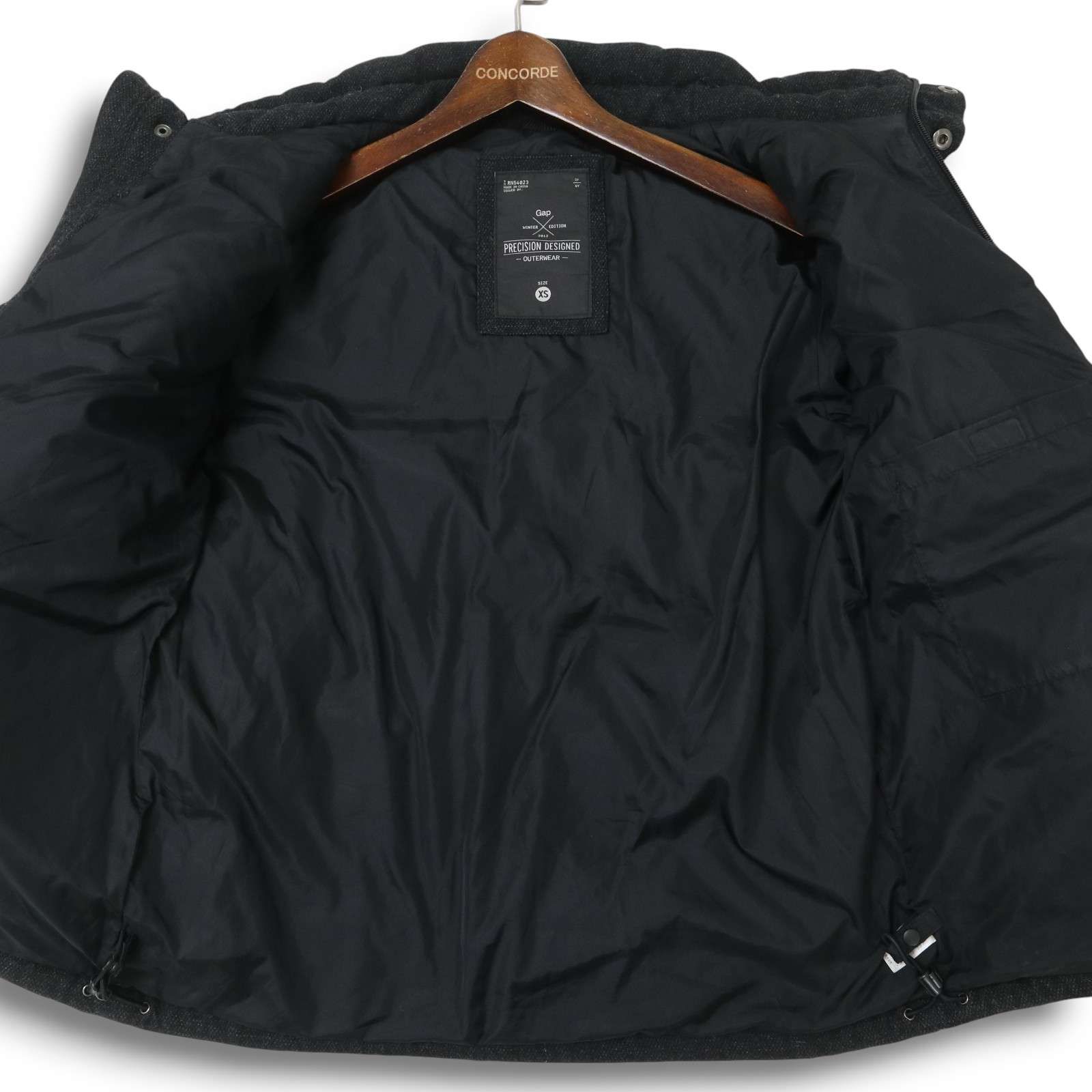 GAP ギャップ 秋冬 ウール☆ ツイード ダウン ジャケット Sz.XS メンズ 