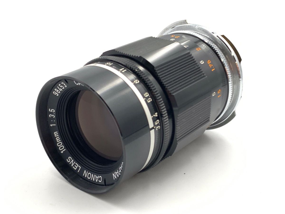 販売 【】 【難あり品】 キヤノン CANON 100mm F3.5 Lマウント 後期