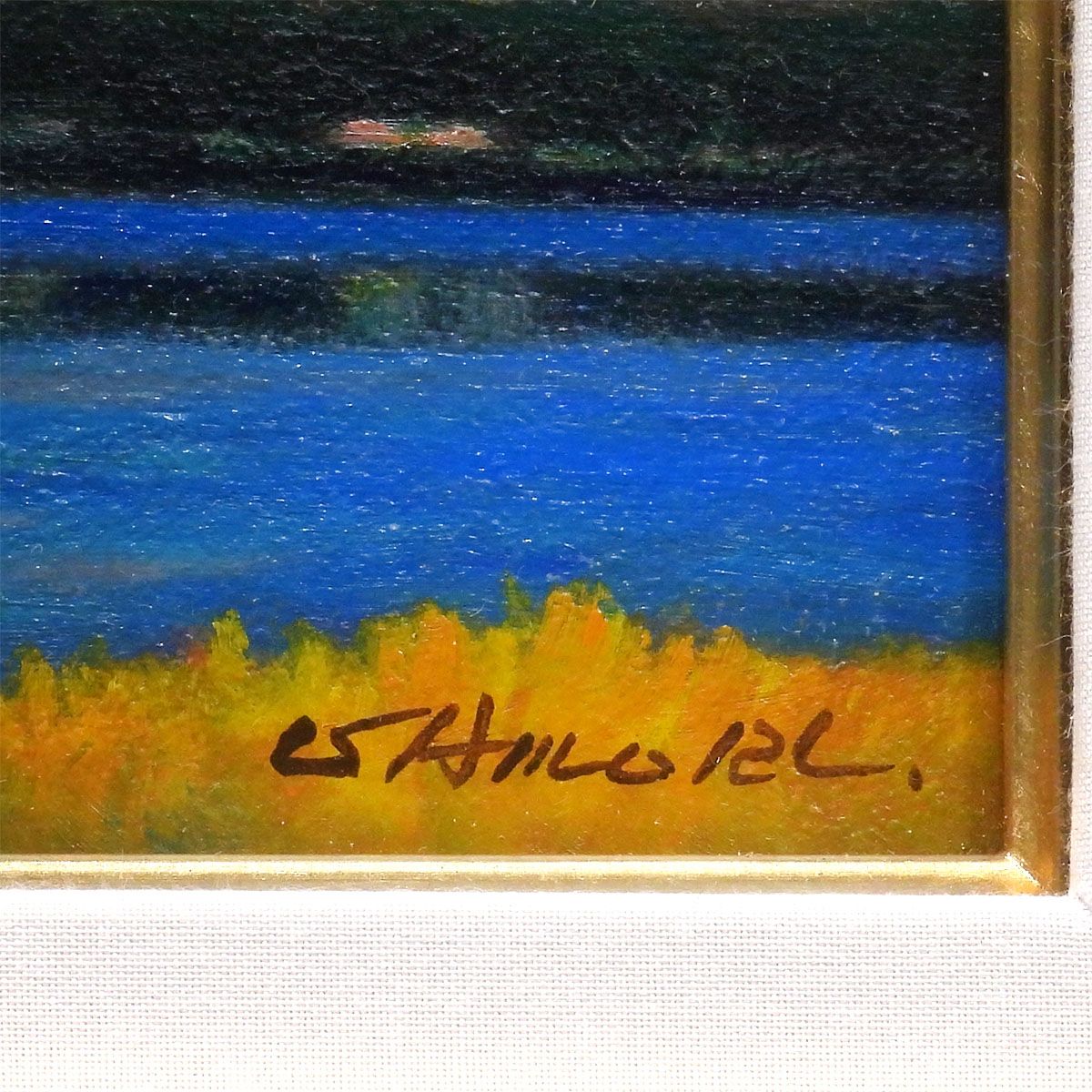 大森祥吾 朝の富士 油彩SM 風景画 富士山 写実 リアリズム アート