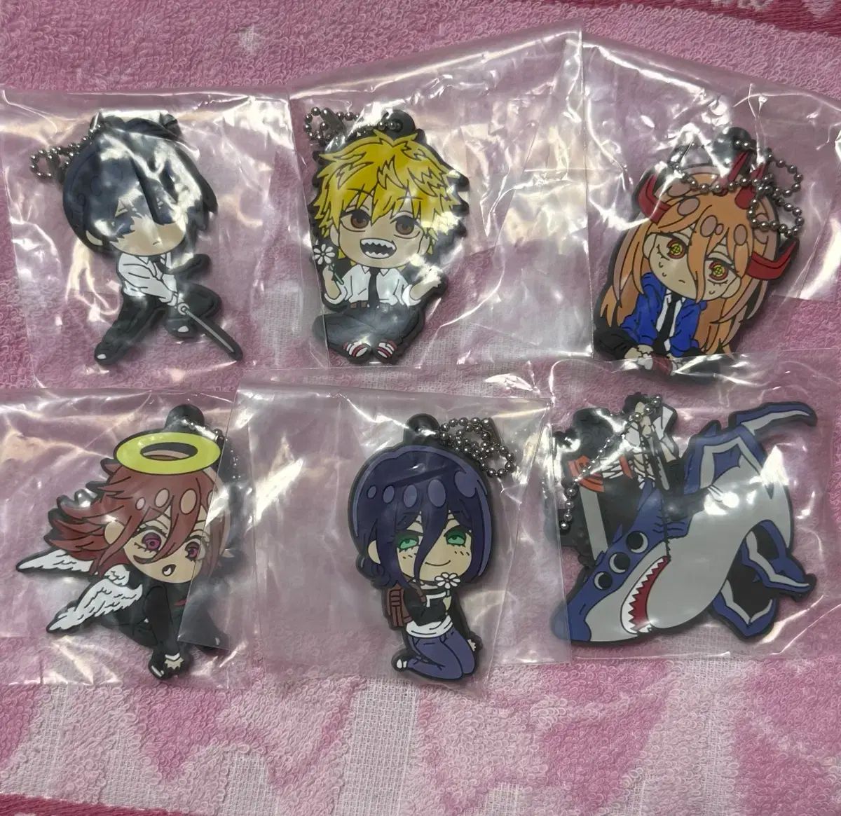 チェンソーマン ラバー キーホルダー ガチャ レゼ デンジ 天使 アキ パワー