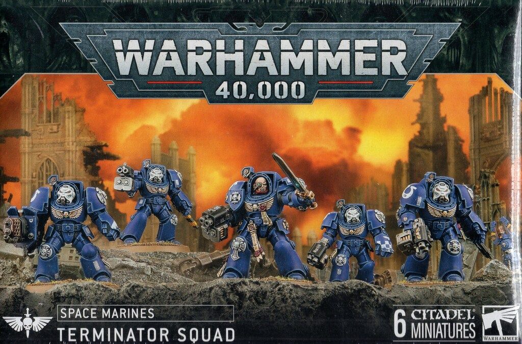 GAMES SPACE MARINES Terminator Squad 2025 ターミネーター スカッド