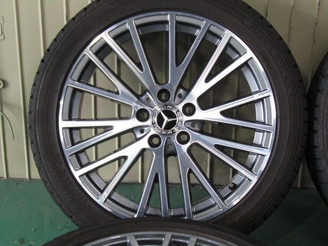  冬の準備に メルセデスベンツ C 118 CLAクラス マルチスポークデザイン 18インチ タイヤ ホイールセット