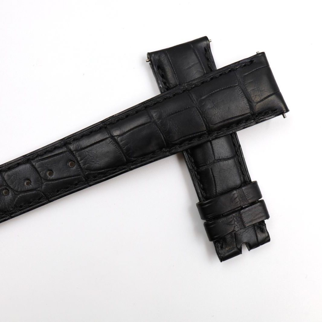 19 mm-16 mm パテックフィリップ クロコダイル 腕時計革ベルト