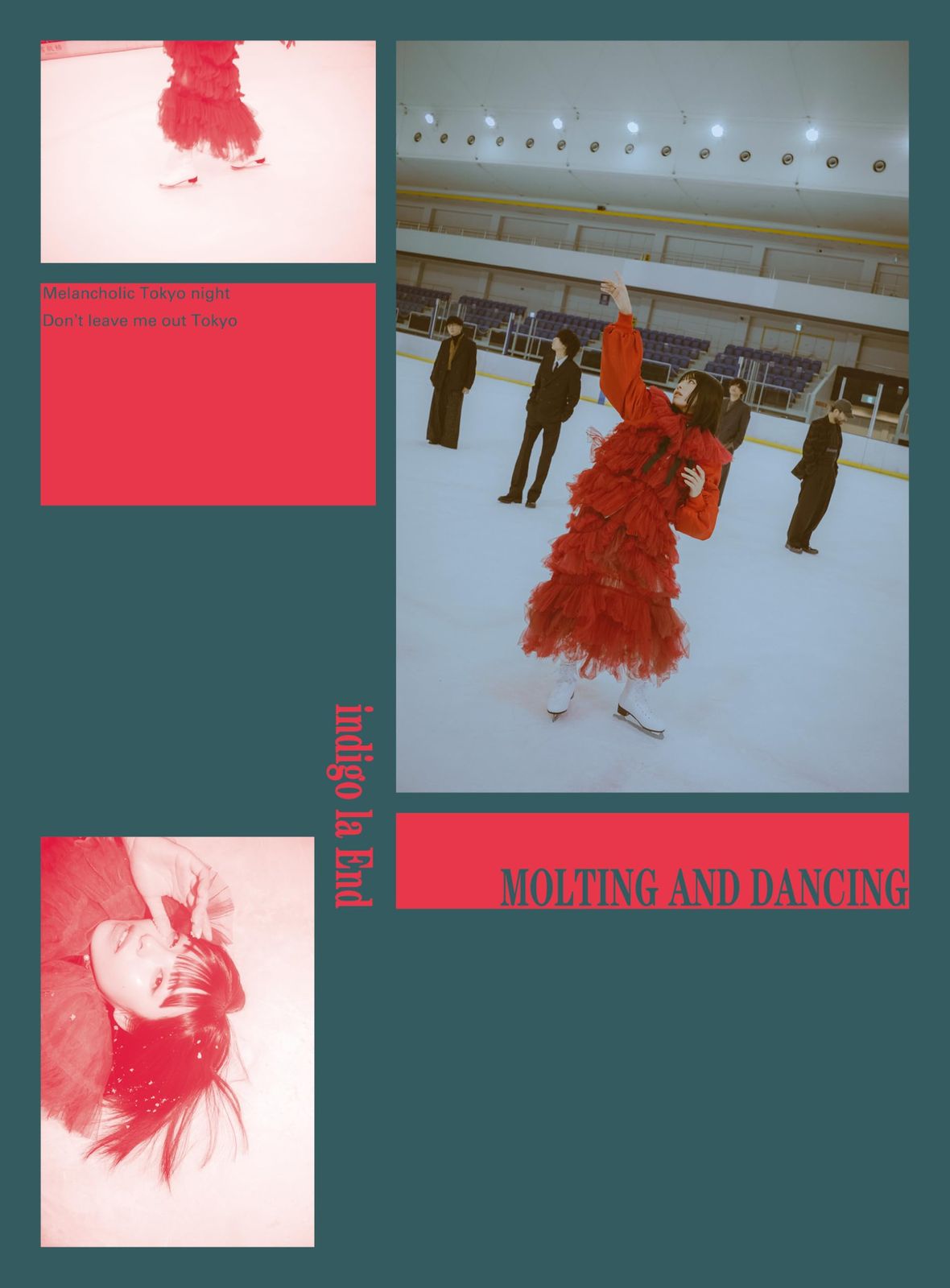 MOLTING AND DANCING 初回生産 盤 CD Blu ray indigo la End 特典 品