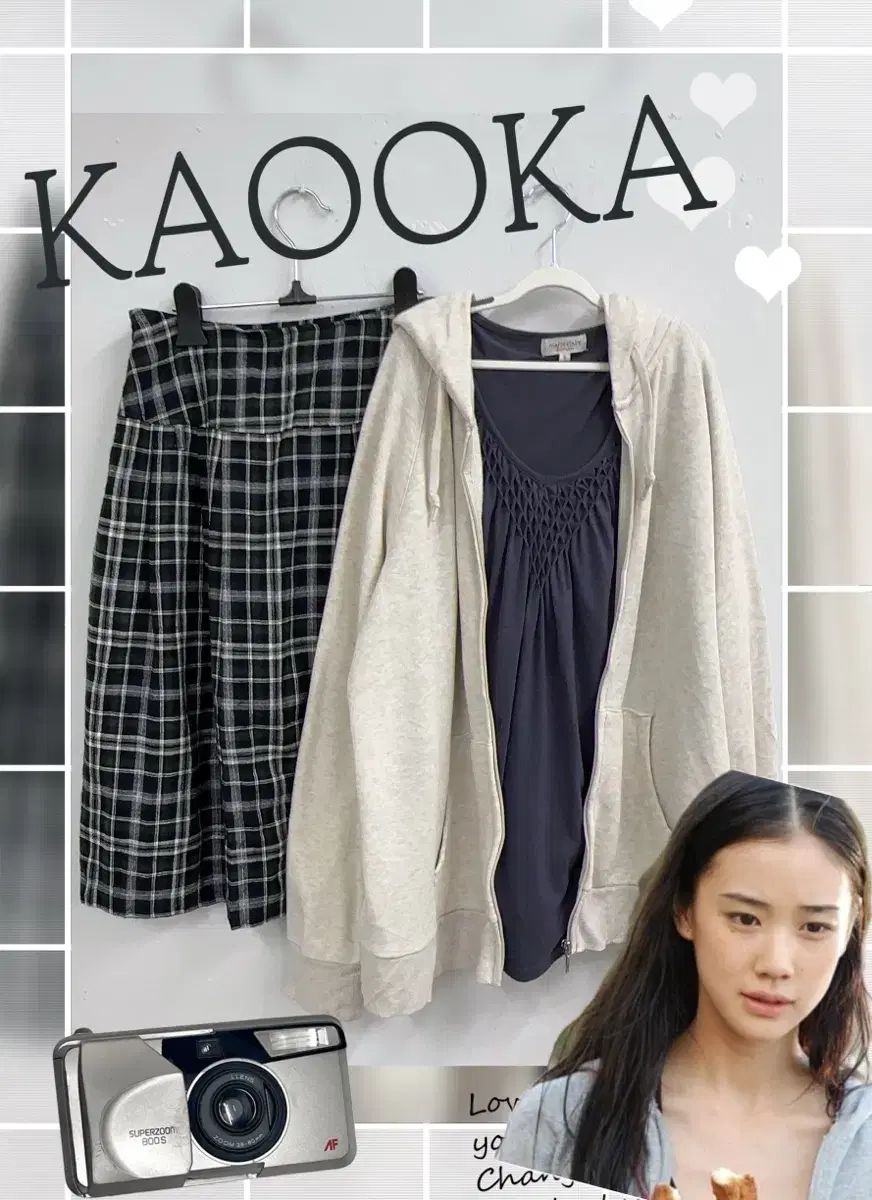 日本 ヴィンテージ すずこ エスニック スカート ミディ丈 森ガール WHO フードジップアップ コーディネートセット