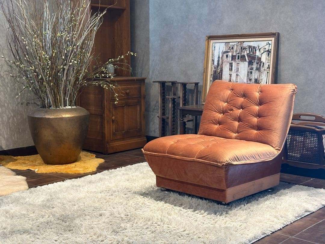 maruni マルニ 1人掛けソファ 1 Pソファ ファブリック ビンテージ IG