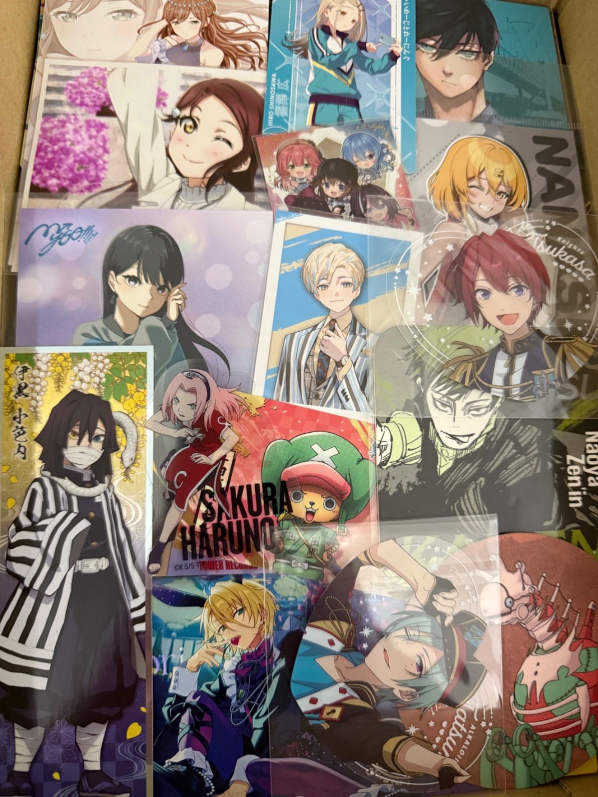 紙類 アニメ ゲーム まとめ売り 大量 コースター ポストカード カード