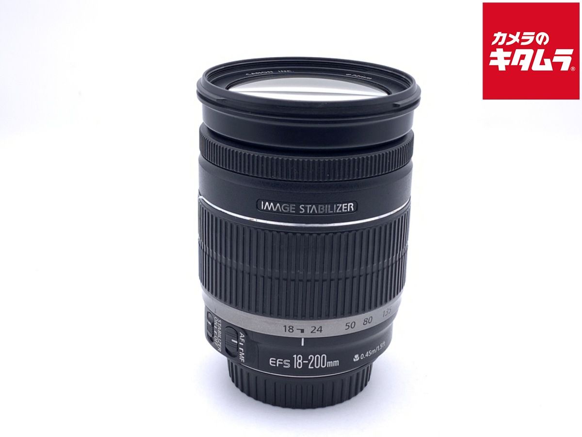 卸売 【難あり品】 キヤノン EF-S18-200mm F3.5-5.6 IS 並品】EF
