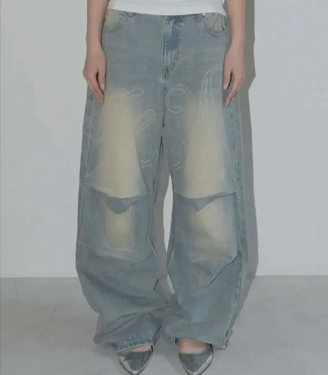 ファンシークラブ エンジェル ヴィンテージ ウォッシュ パンツ 天使 ズボン