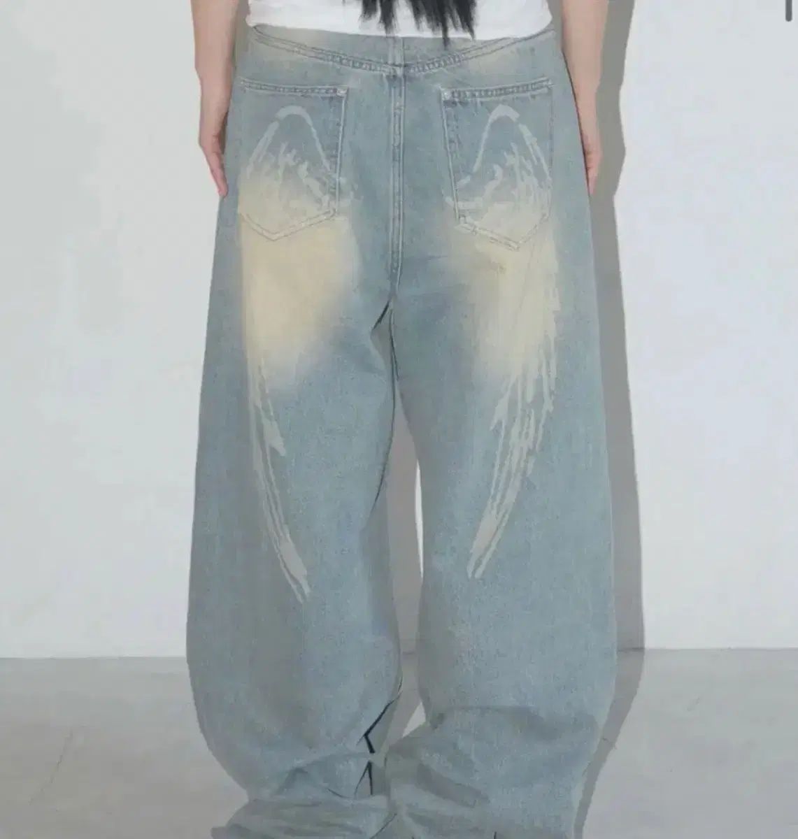 ファンシークラブ エンジェル ヴィンテージ ウォッシュ パンツ 天使 ズボン