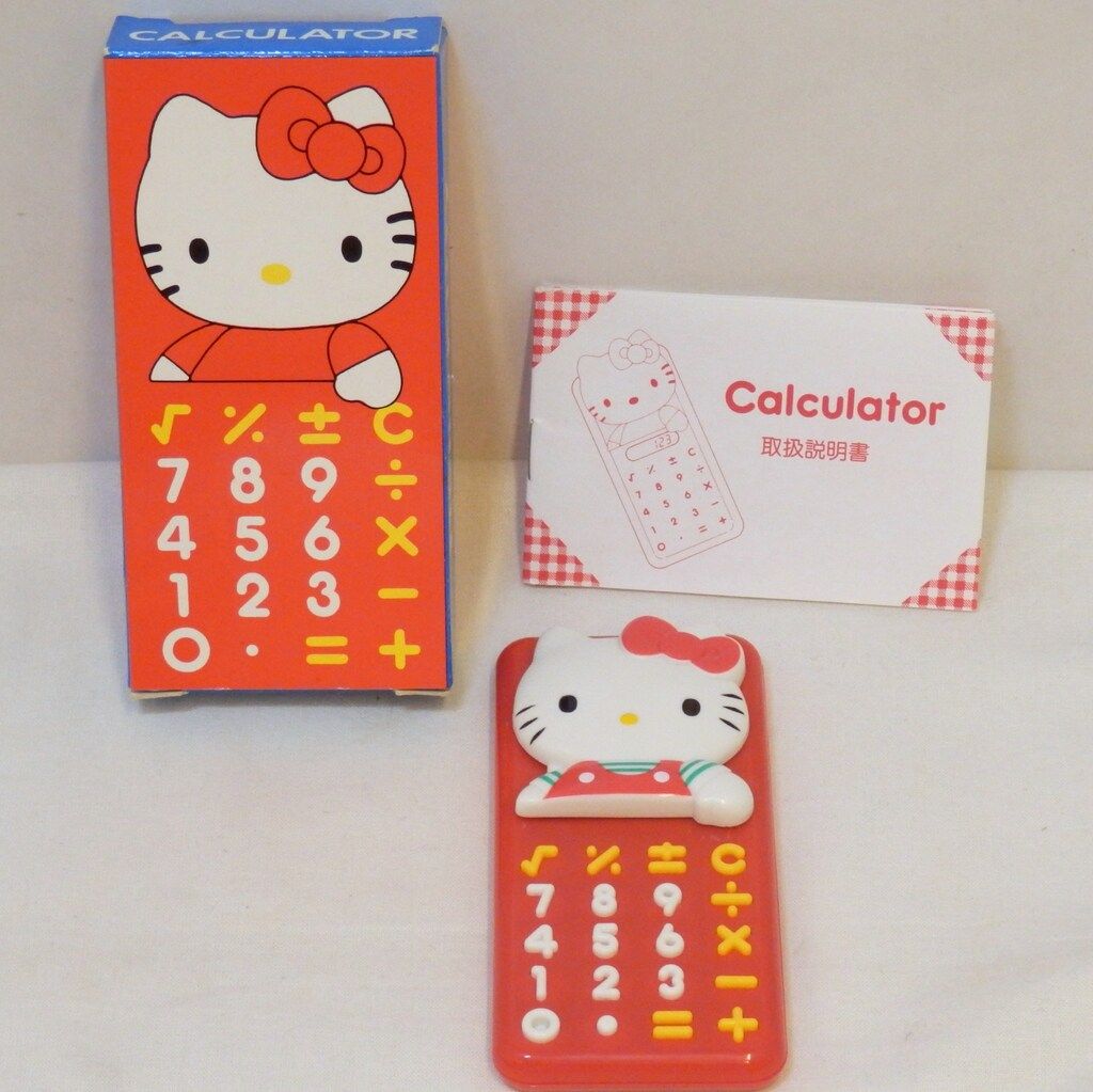 サンリオ ハローキティ 電卓 1998年 - メルカリ