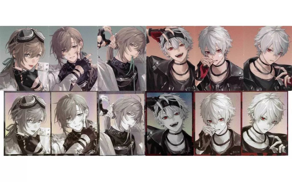 【中古】シール・ステッカー 全12種セット 「バーチャルYouTuber にじさんじ ChroNoiR 7th ANNIVERSARY ランダムIDフォトステッカー」