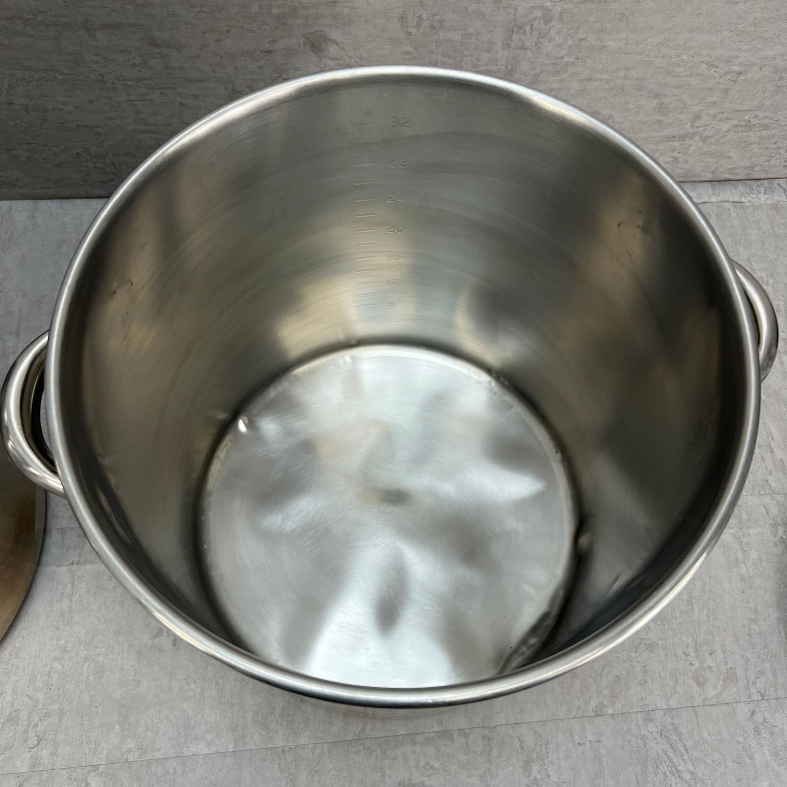  業務用 大型寸胴鍋 セット 40 L 32 蓋つき 厨房 調理 大人数 合宿 キャンプ 炊き出し 鍋料理 カレー 寸胴鍋 鍋 グリル