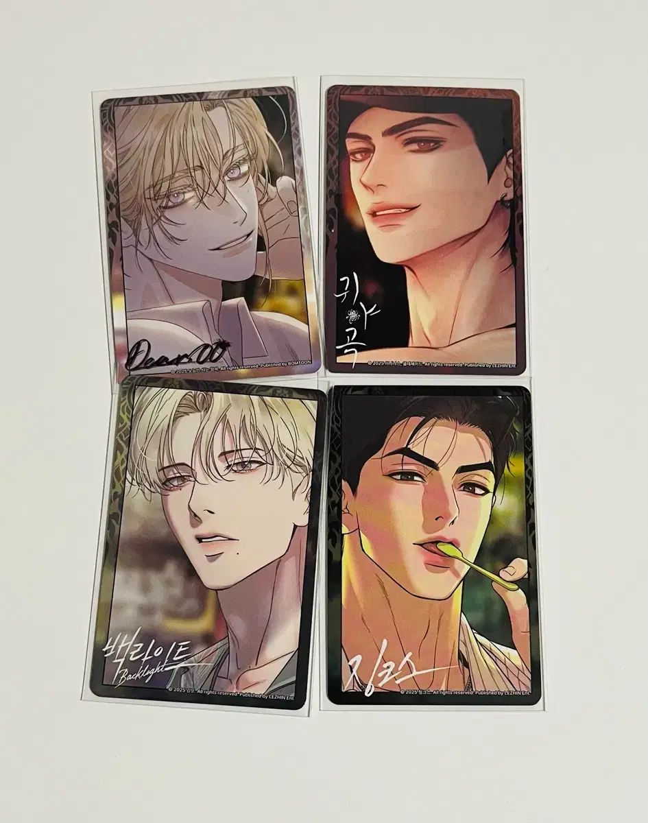 BOMTOON タイ トレカ スペシャル 4枚 まとめ - メルカリ