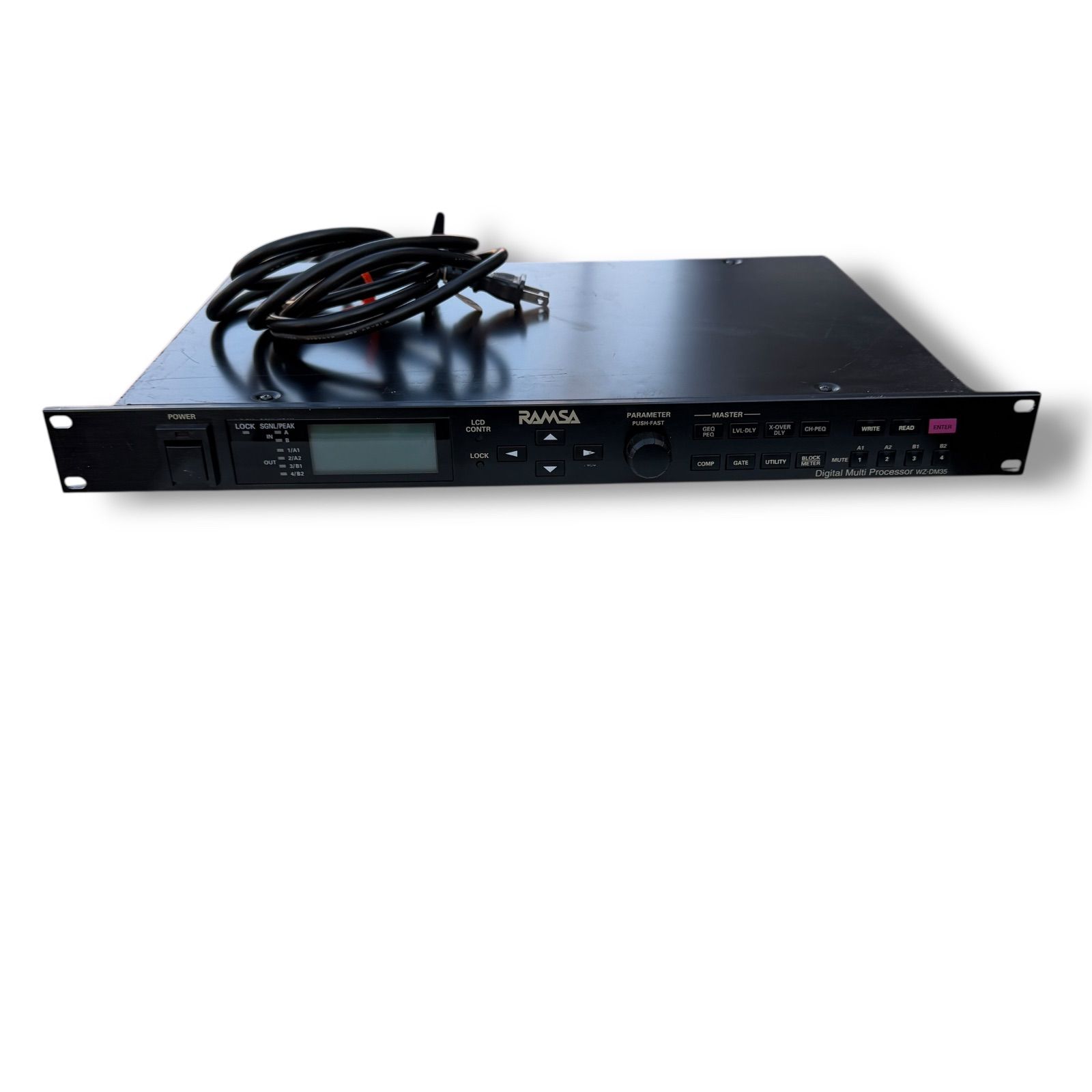 動作品 Panasonic RAMSA WZ-DM 35 デジタルマチプロセッサー パナソニック ラムサ チャンネデバイダー