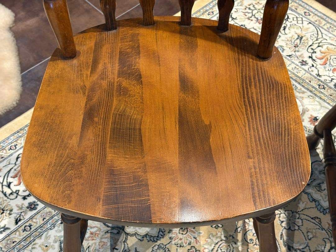 ②KOIZUMI コイズミ ウィンザーチェア ダイニングチェア ビンテージ nZ