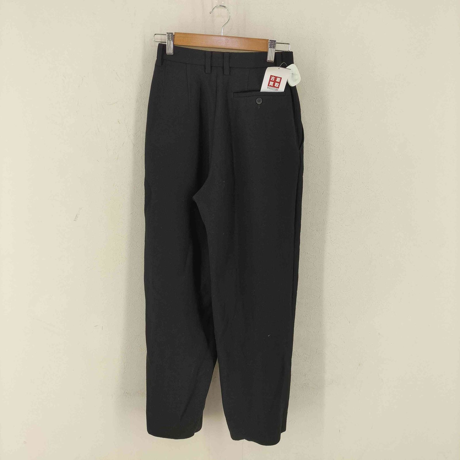 良品 ISSEY MIYAKE 2タック パンツ ウール スラックス 3 イッセイミヤケ ISSEY MIYAKE ウール タック スラックス レディース