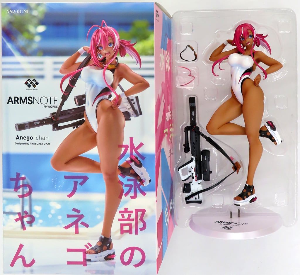 中古】フィギュア 水泳部のアネゴちゃん 「ARMS NOTE」 1/7 塗装済み